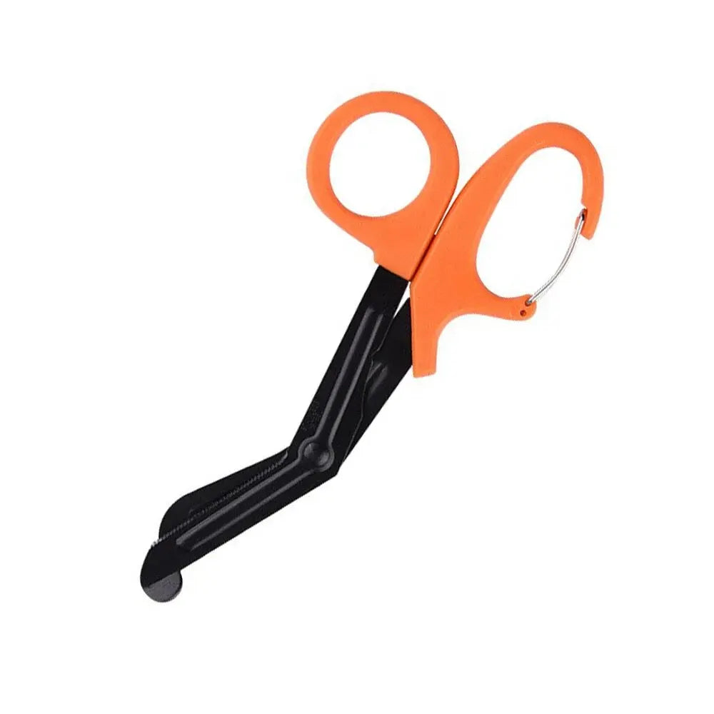 Carbou 18.5cm EMT Trauma Bandage Shears – Tactical Medical Scissors for Emergency & Outdoor Use